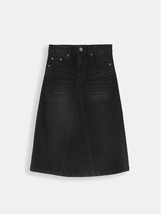Джинсовая юбка стандартного кроя Coccodrillo, черный
Джинсовая юбка стандартного кроя Coccodrillo, черный