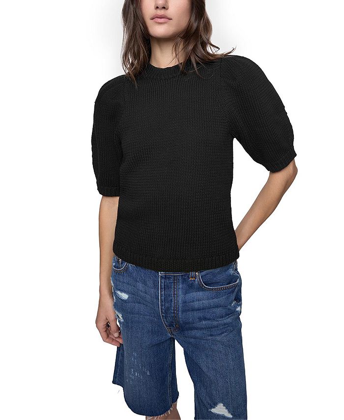 Свитер с коротким рукавом Celeste Rebecca Minkoff, черный
Свитер с коротким рукавом Celeste Rebecca Minkoff, черный