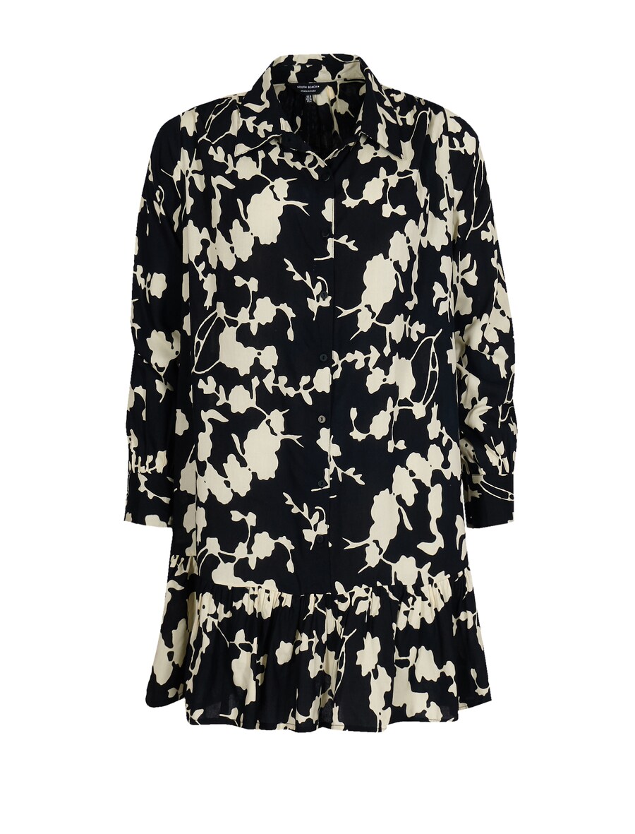 Платье-рубашка South Beach, черный
Платье-рубашка South Beach, черный