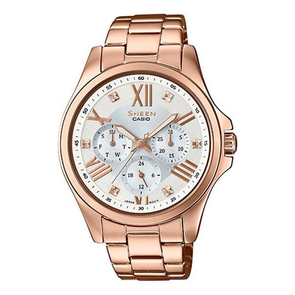 Часы CASIO SHEEN Waterproof Rose Gold Analog, розовый
Часы CASIO SHEEN Waterproof Rose Gold Analog, розовый
