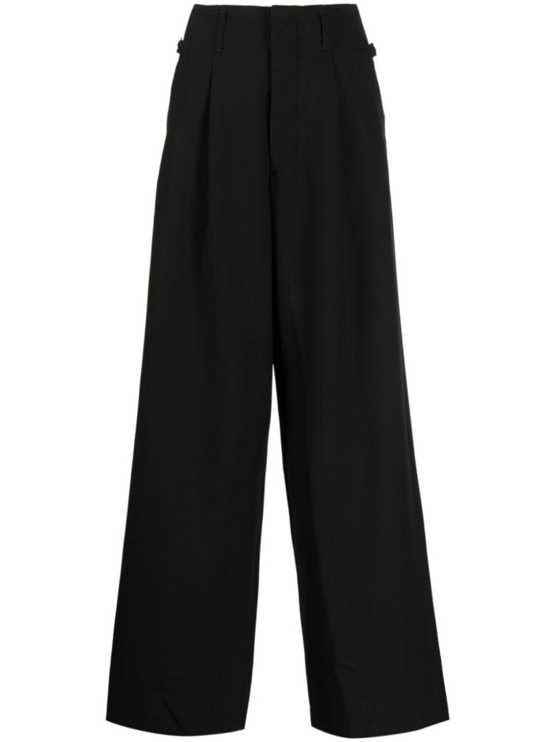 AMBUSH шерстяные брюки широкого кроя, черный 
AMBUSH шерстяные брюки широкого кроя, черный