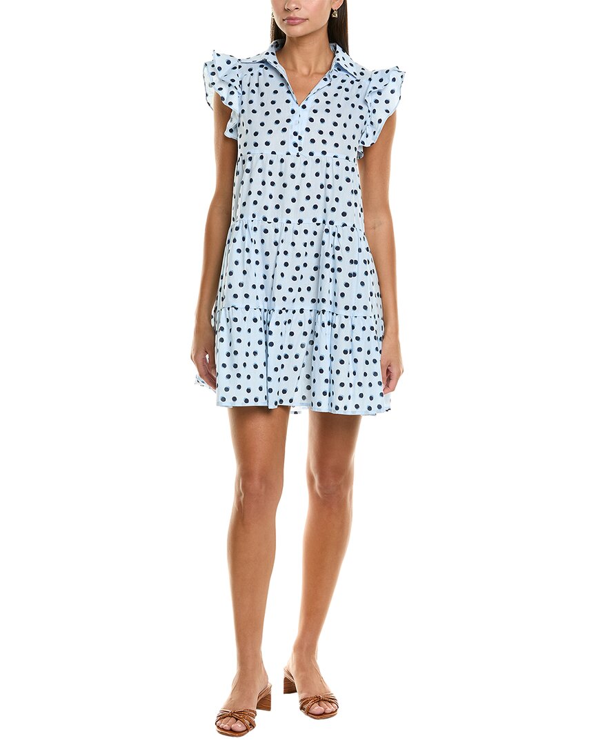 Платье мини Maison Maar, синий 
Платье мини Maison Maar, синий