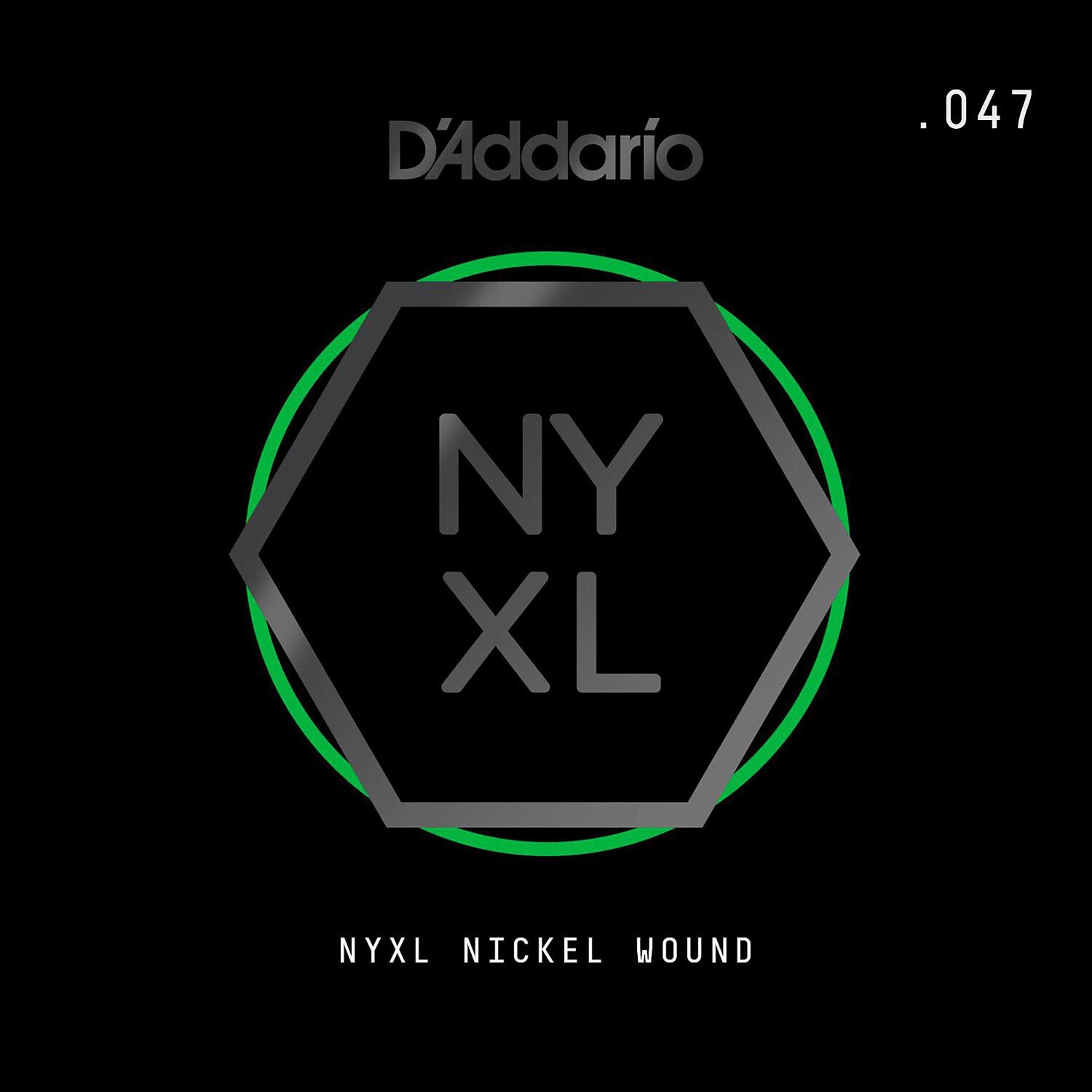 D'Addario NYNW047 NYXL Электрогитара, однострунная, с никелированной обмоткой, .047
D'Addario NYNW047 NYXL Электрогитара, однострунная, с никелированной обмоткой, .047