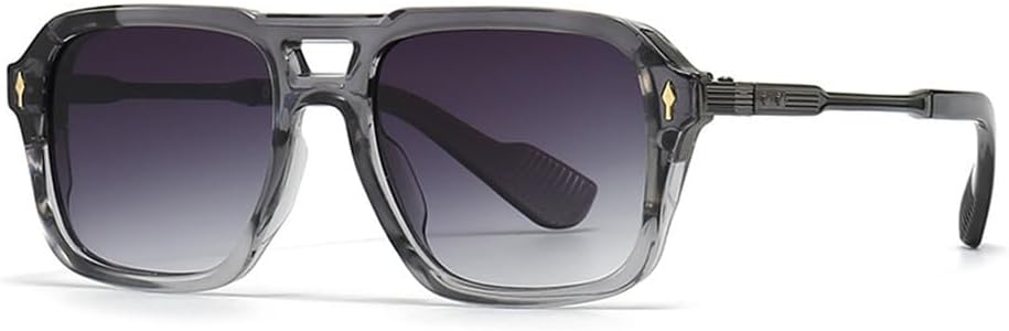 Модные солнцезащитные очки в стиле ретро с заклепками, мужские панк-очки с градиентным переходом цвета, винтажные прямоугольные женские очки UV400 KTUCN, Grey Gradient
Модные солнцезащитные очки в стиле ретро с заклепками, мужские панк-очки с градиентным переходом цвета, винтажные прямоугольные женские очки UV400 KTUCN, Grey Gradient