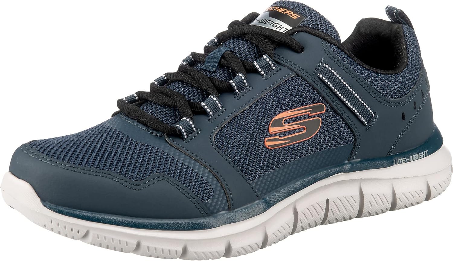 Мужские кроссовки Skechers 232001, синий/оранжевый/темно-синий
Мужские кроссовки Skechers 232001, синий/оранжевый/темно-синий