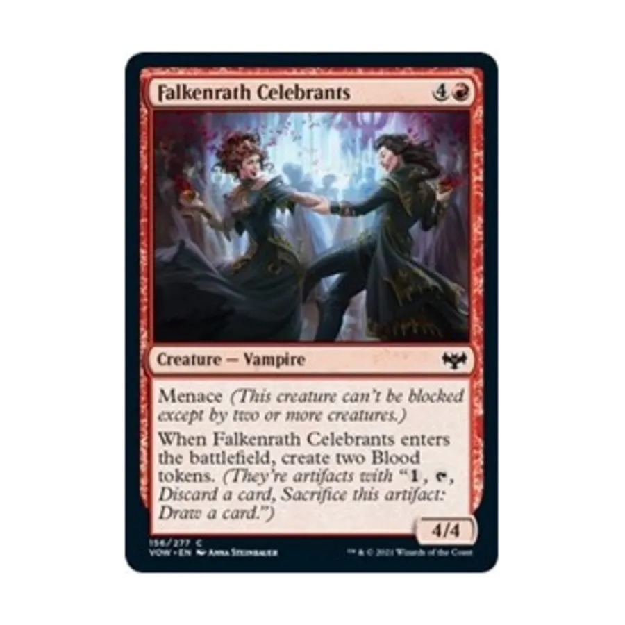 CCG Празднующие Фалькенрата (К), MTG - Innistrad: Crimson Vow
CCG Празднующие Фалькенрата (К), MTG - Innistrad: Crimson Vow