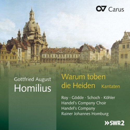 CD диск Homilius / Handel's Company Choir / Homburg: Warum Toben Die Heiden Cantatas
CD диск Homilius / Handel's Company Choir / Homburg: Warum Toben Die Heiden Cantatas