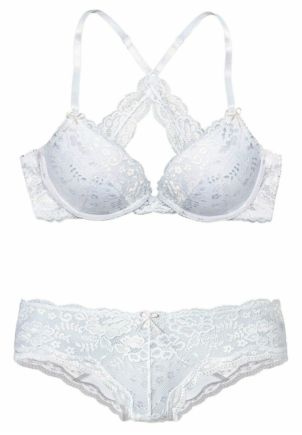 Бюстгальтер пуш-ап SET LASCANA, белый
Бюстгальтер пуш-ап SET LASCANA, белый