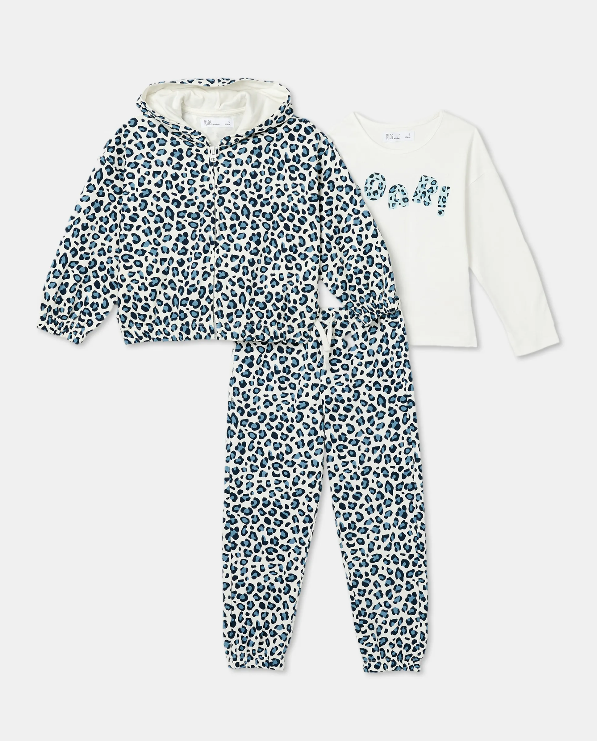 Детский комплект с открытой толстовкой и штанами в анималистичном принте Kids El Corte Inglés, розовый
Детский комплект с открытой толстовкой и штанами в анималистичном принте Kids El Corte Inglés, розовый