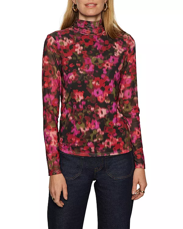 Сетчатый топ с высоким воротником Sanctuary, красный
Сетчатый топ с высоким воротником Sanctuary, красный