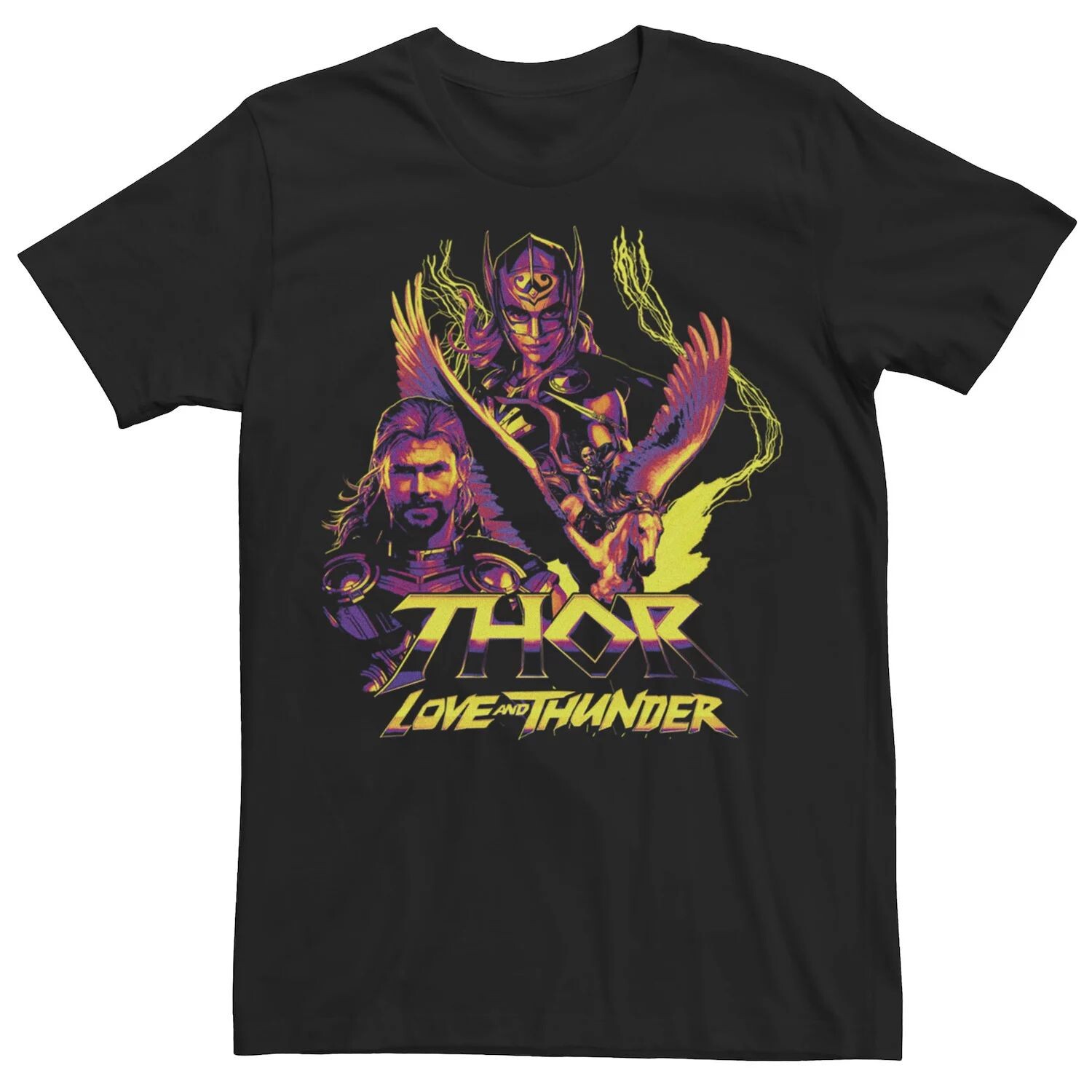 Мужская футболка Marvel Thor Love And Thunder Thunder с изображением пирамиды Тора и женская футболка Thor Licensed Character
Мужская футболка Marvel Thor Love And Thunder Thunder с изображением пирамиды Тора и женская футболка Thor Licensed Character
