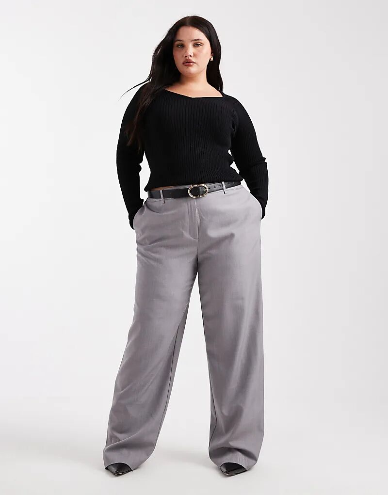 Трикотажный структурированный топ с V-образным вырезом ASOS DESIGN Curve черного цвета
Трикотажный структурированный топ с V-образным вырезом ASOS DESIGN Curve черного цвета