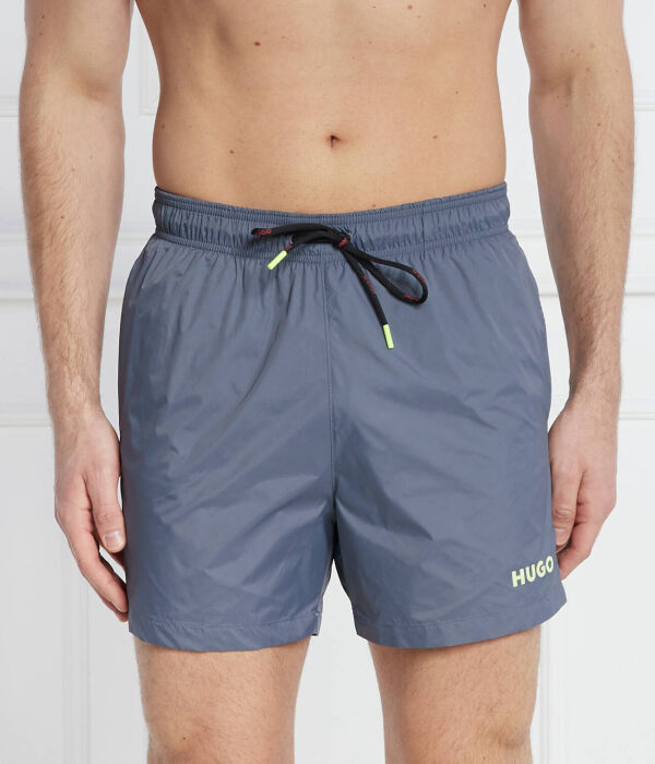 Шорты Hugo Bodywear Haiti Regular Fit, серый 
Шорты Hugo Bodywear Haiti Regular Fit, серый