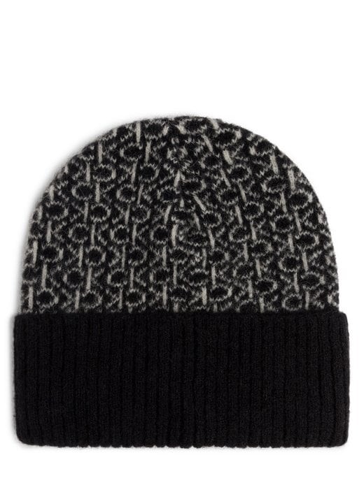 Шапка с содержанием альпаки Calvin Klein, черный 
Шапка с содержанием альпаки Calvin Klein, черный