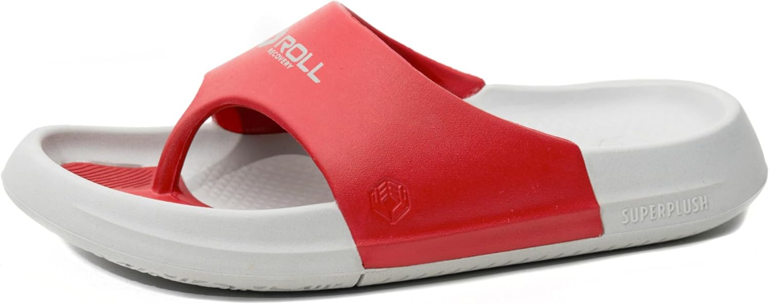 Мужские спортивные шлепанцы для восстановления ROLL Recovery, Помогают снять давление на ахиллово сухожилие и при подошвенном фасците SUPERPLUSH, Cardinal/Moon
Мужские спортивные шлепанцы для восстановления ROLL Recovery, Помогают снять давление на ахиллово сухожилие и при подошвенном фасците SUPERPLUSH, Cardinal/Moon