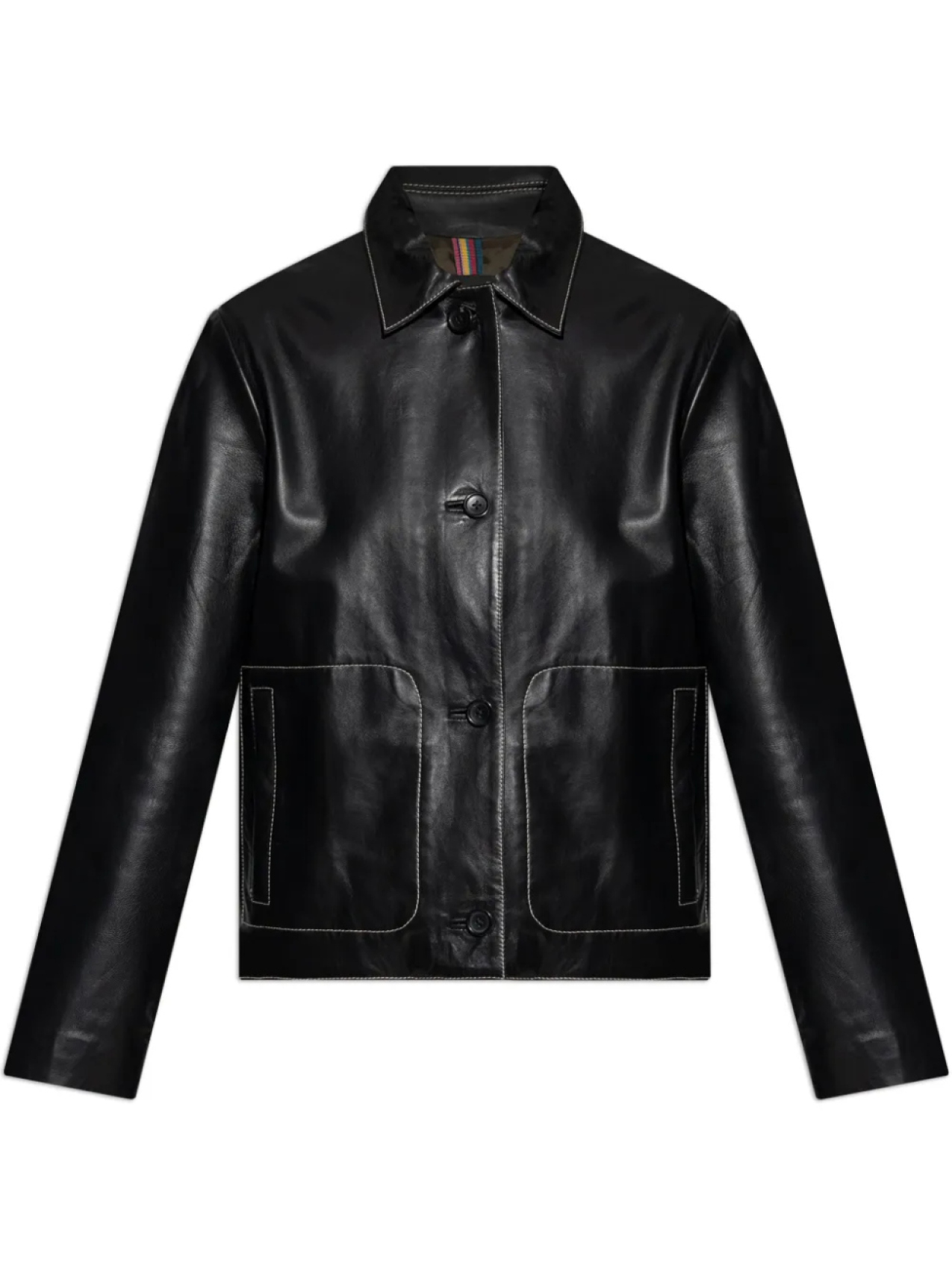 Пиджак с контрастными швами от PS Paul Smith, черный
Пиджак с контрастными швами от PS Paul Smith, черный