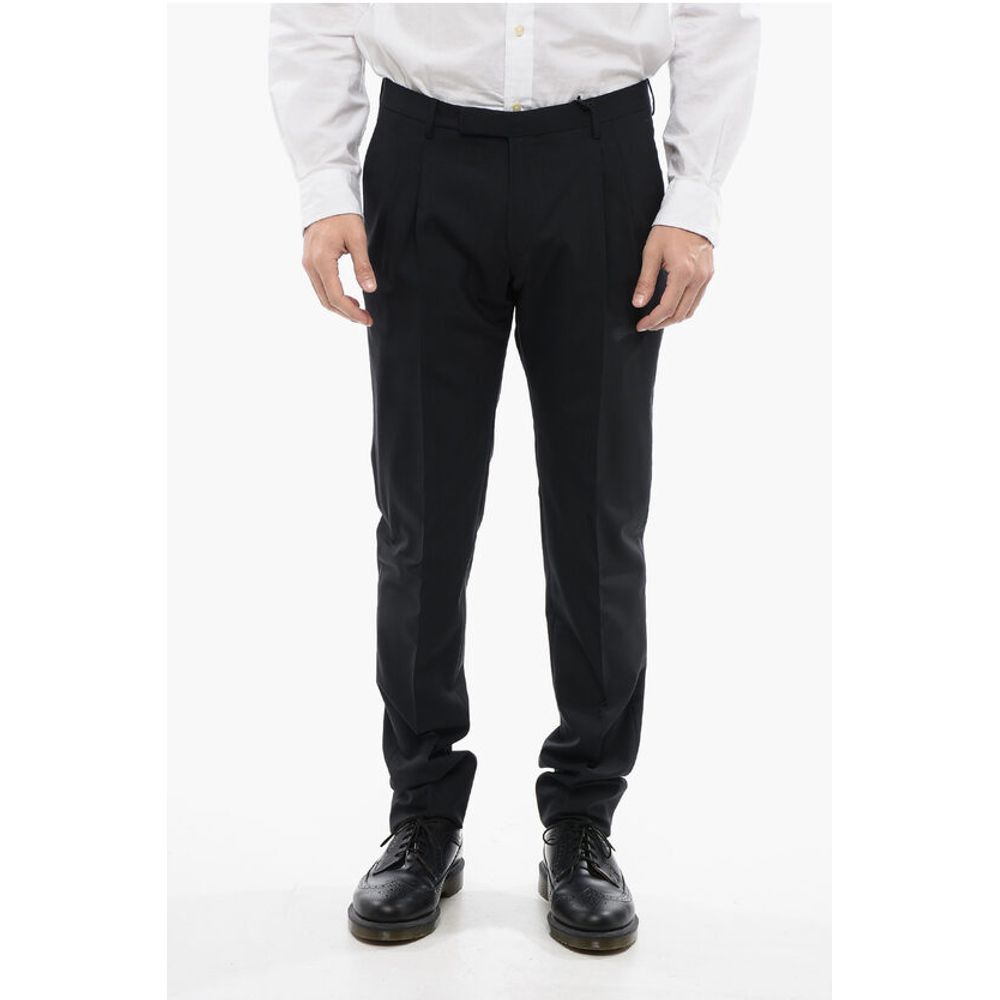 CC COLLECTION Брюки из смесовой шерсти с 4 карманами и шлевками для ремня Corneliani, Black
CC COLLECTION Брюки из смесовой шерсти с 4 карманами и шлевками для ремня Corneliani, Black