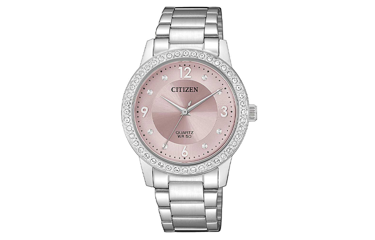 CITIZEN Часы Quartz Movement Stainless Steel Strap Watch Women's Watch Pink Watch Dial EL3090 81X, Pink Watch Dial
CITIZEN Часы Quartz Movement Stainless Steel Strap Watch Women's Watch Pink Watch Dial EL3090 81X, Pink Watch Dial