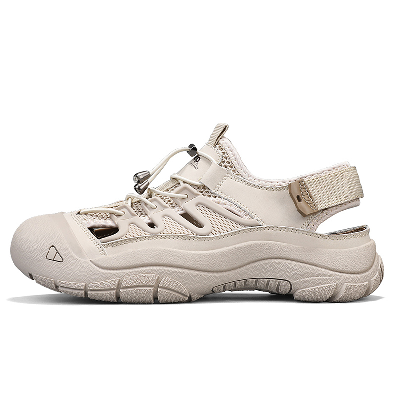 Jeep Мужские треккинговые туфли для речных походов бежевые, цвет Beige
Jeep Мужские треккинговые туфли для речных походов бежевые, цвет Beige