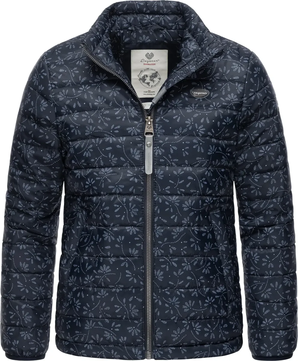 Стеганая куртка Ragwear "Yarca Bloom", без капюшона, стеганая куртка для девочки с классным цветочным принтом, цвет морской волны
Стеганая куртка Ragwear "Yarca Bloom", без капюшона, стеганая куртка для девочки с классным цветочным принтом, цвет морской волны