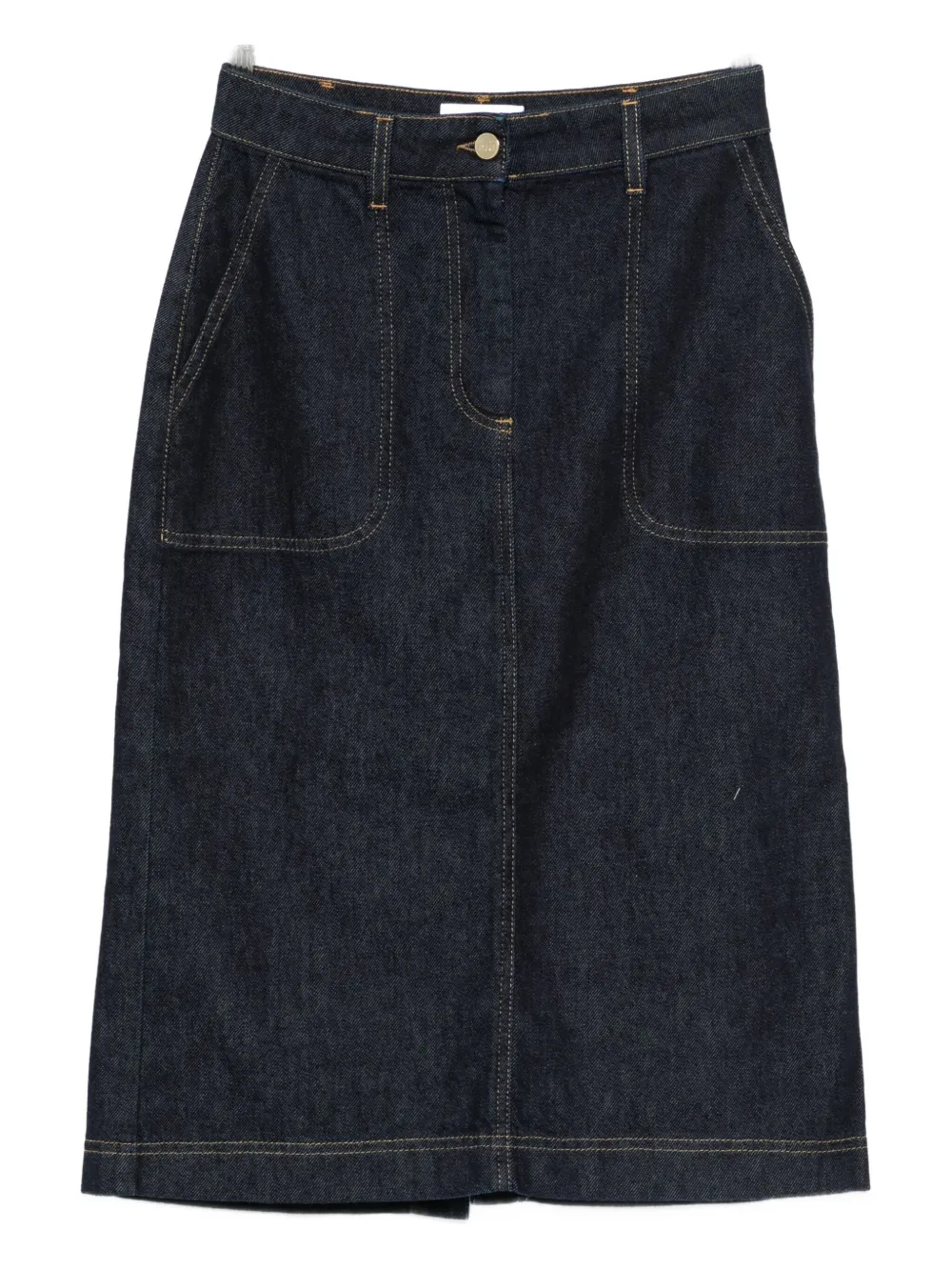 Джинсовая юбка миди Niu, синий
Джинсовая юбка миди Niu, синий