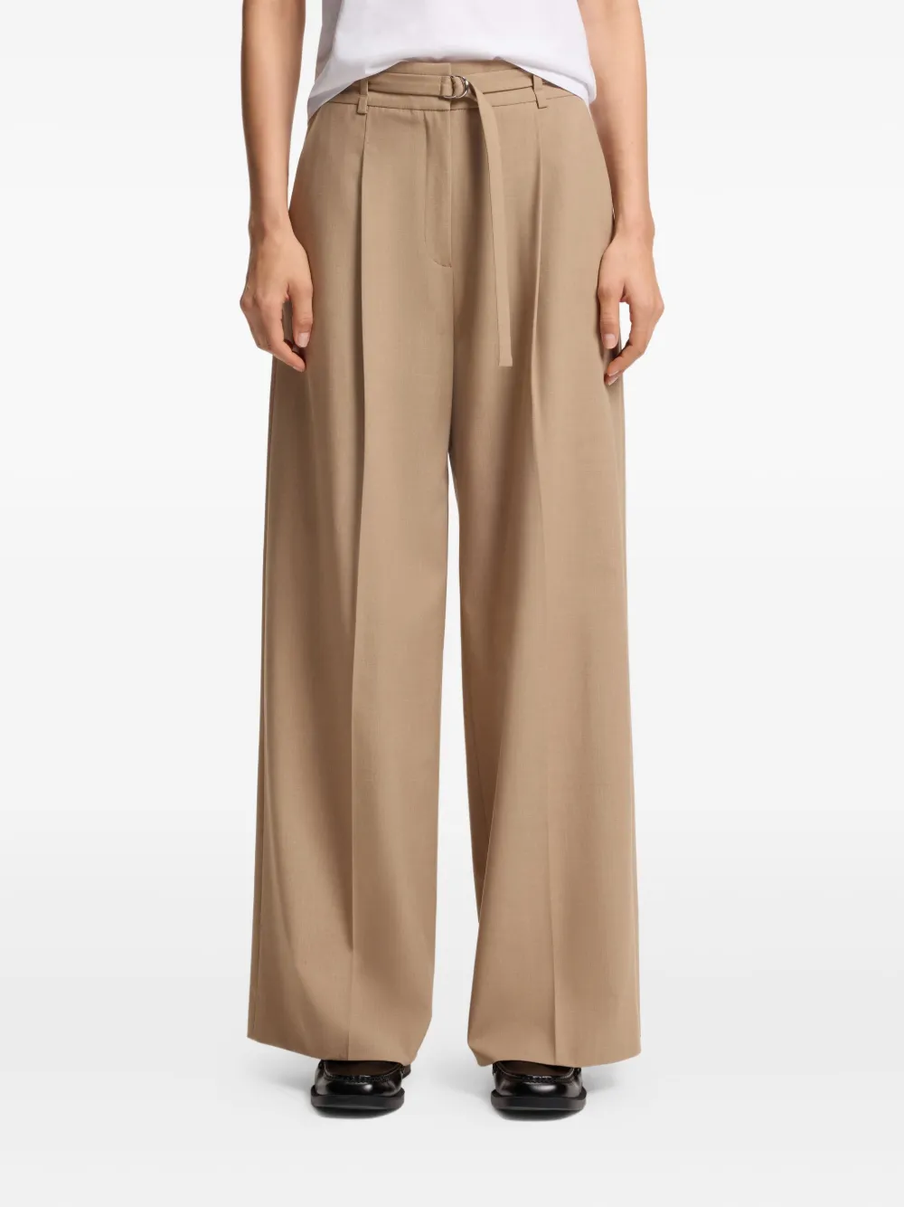 Брюки с поясом Hugo, коричневый
Брюки с поясом Hugo, коричневый