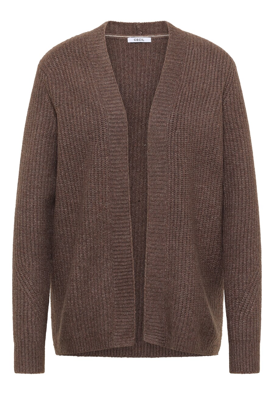 Вязаный кардиган CECIL, шоколадный
Вязаный кардиган CECIL, шоколадный