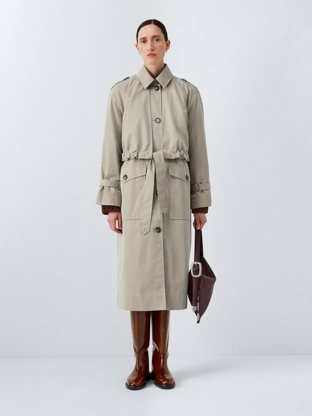 Тренч с декоративной штормовой планкой John Lewis x REJINA PYO, Light Khaki
Тренч с декоративной штормовой планкой John Lewis x REJINA PYO, Light Khaki