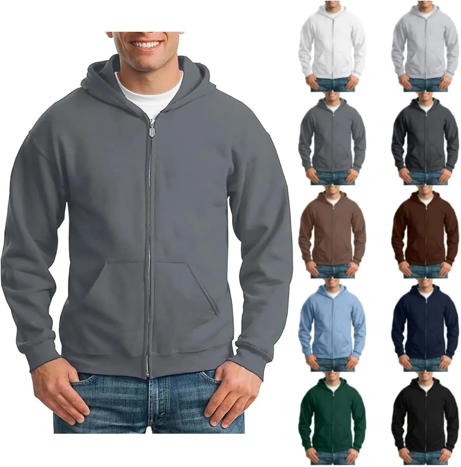 Толстовка с капюшоном на молнии для мужчин, легкая оверсайз XINGJIAARTS
Толстовка с капюшоном на молнии для мужчин, легкая оверсайз XINGJIAARTS