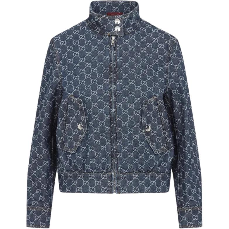 GG джинсовая куртка с жаккардом GUCCI, синий
GG джинсовая куртка с жаккардом GUCCI, синий