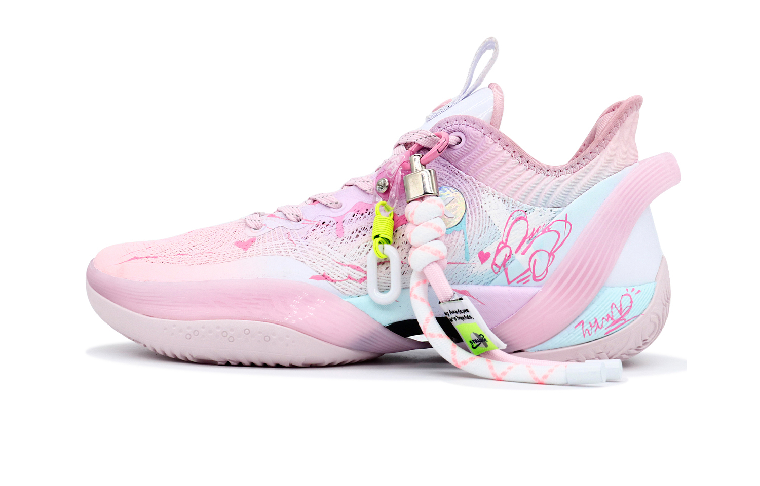 Антискользящие износостойкие баскетбольные кроссовки с низким верхом Anta Three-point Rain1.0 мужские розовые
Антискользящие износостойкие баскетбольные кроссовки с низким верхом Anta Three-point Rain1.0 мужские розовые