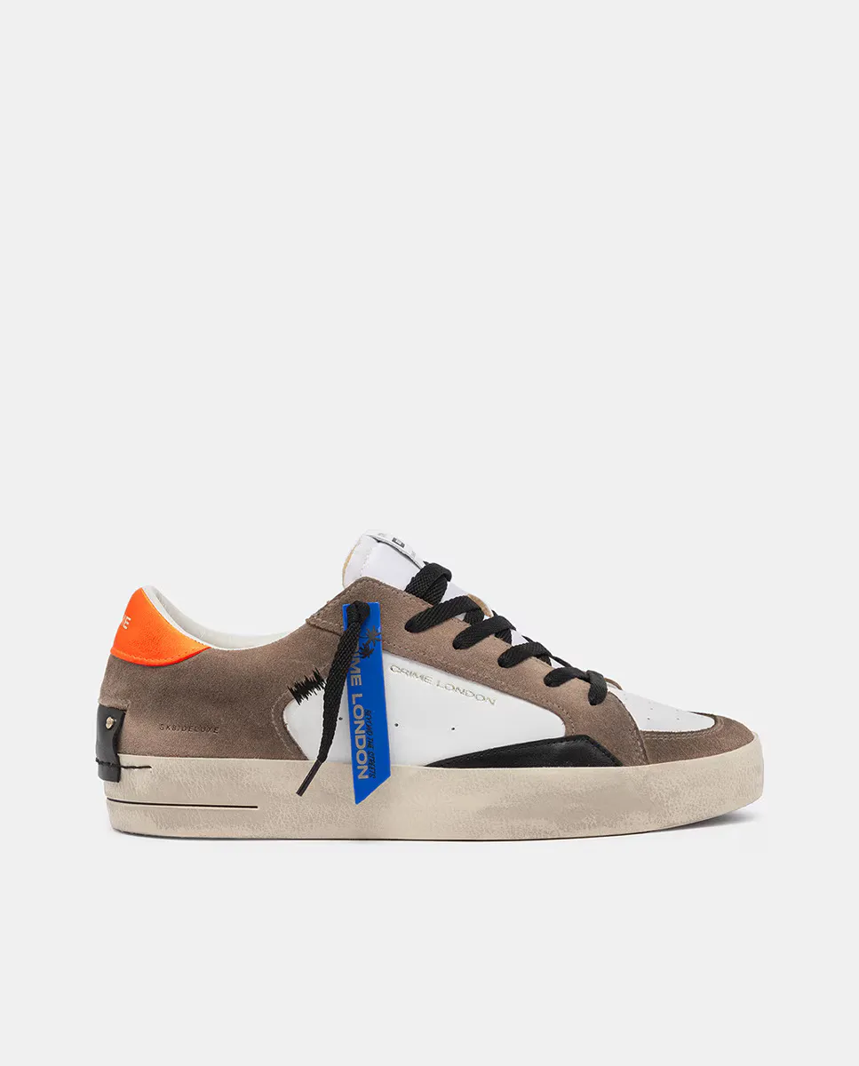 SK8 Deluxe мужские низкие кожаные кроссовки шлемофонного типа Crime London, белый
SK8 Deluxe мужские низкие кожаные кроссовки шлемофонного типа Crime London, белый