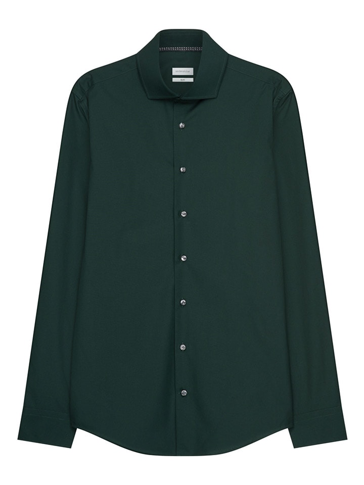 Seidensticker Рубашка - стандартный крой - темно-зеленого цвета
Seidensticker Рубашка - стандартный крой - темно-зеленого цвета