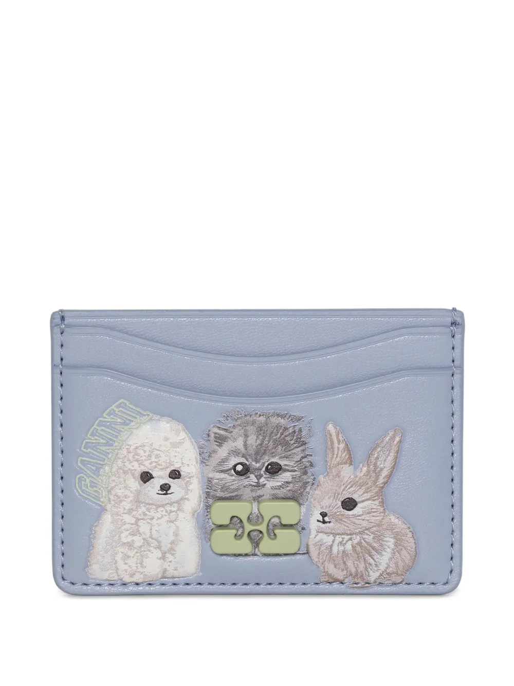 Кожаный кардхолдер GANNI, фиолетовый
Кожаный кардхолдер GANNI, фиолетовый