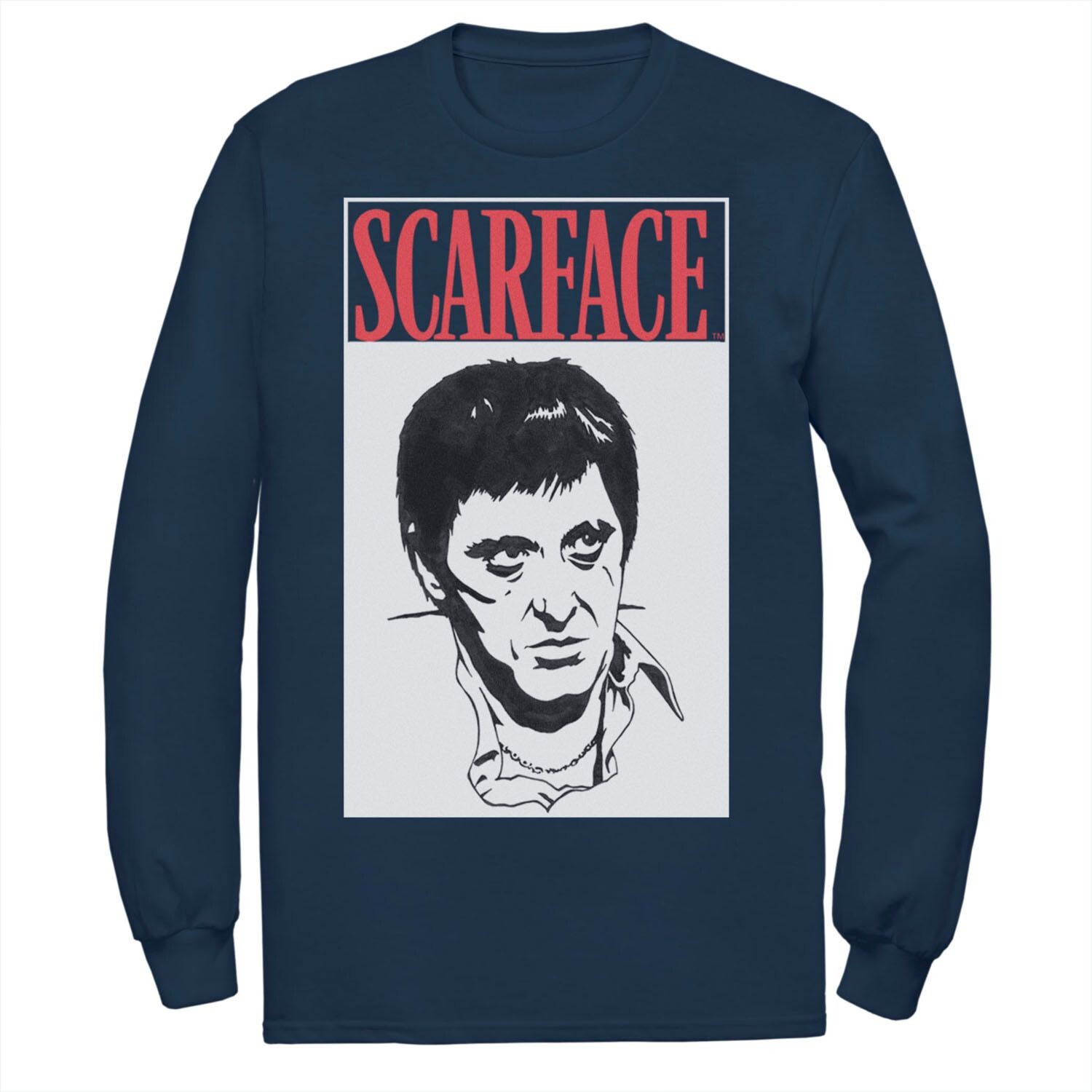 Мужская футболка со шрамами для лица и большим лицом Licensed Character
Мужская футболка со шрамами для лица и большим лицом Licensed Character