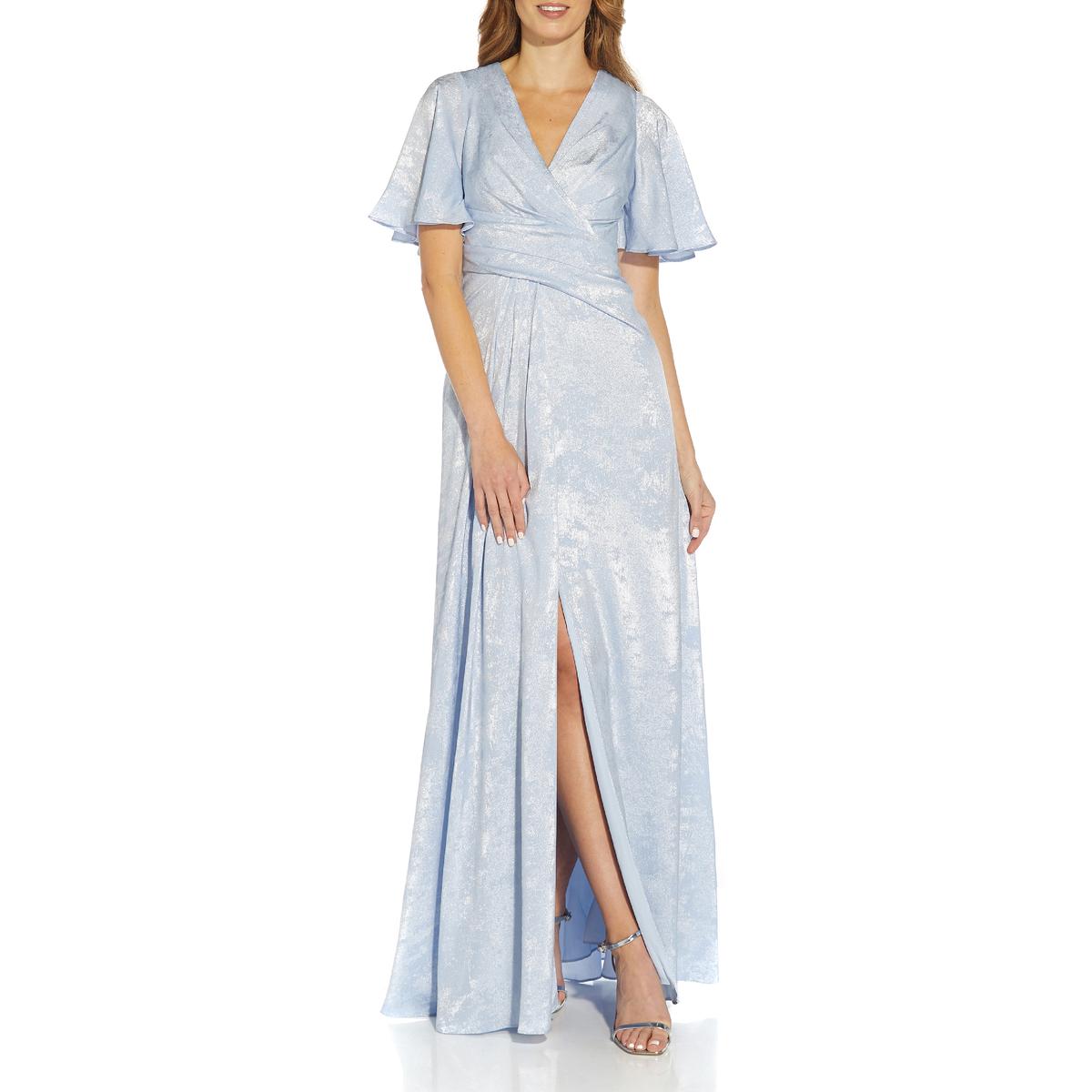 Женское атласное вечернее платье макси Adrianna Papell
Женское атласное вечернее платье макси Adrianna Papell