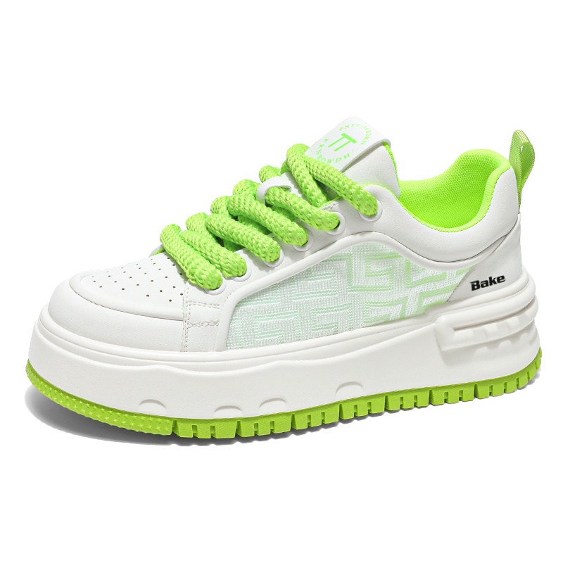 BAKE Скользоустойчивые быстросохнущие дышащие мужские лоу-топы для скейтбординга белые, цвет White
BAKE Скользоустойчивые быстросохнущие дышащие мужские лоу-топы для скейтбординга белые, цвет White