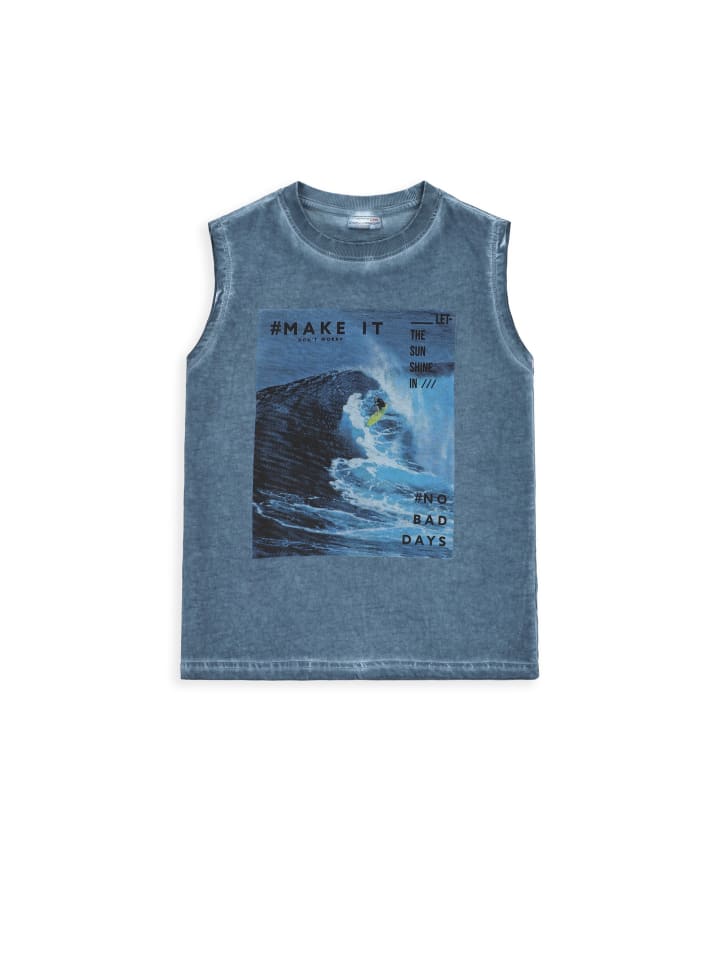 Футболка без рукавов синего цвета Coccodrillo, Синий, Футболка без рукавов синего цвета Coccodrillo
Футболка без рукавов синего цвета Coccodrillo, Синий, Футболка без рукавов синего цвета Coccodrillo