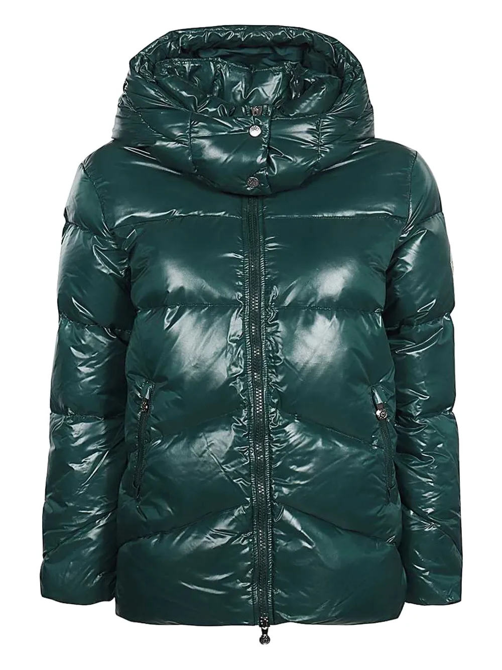 Пуховик на молнии с капюшоном Pyrenex, зеленый
Пуховик на молнии с капюшоном Pyrenex, зеленый