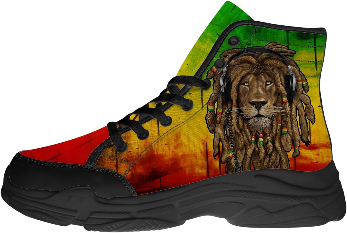 Кеды Rasta для женщин и мужчин на шнуровке из холщовой ткани, модные высокие кроссовки, подарок для нее и для него Quorax, красный/зеленый
Кеды Rasta для женщин и мужчин на шнуровке из холщовой ткани, модные высокие кроссовки, подарок для нее и для него Quorax, красный/зеленый