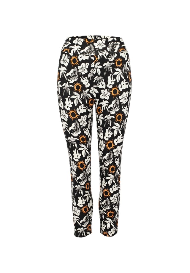 Леггинсы солнечные вибрации капри брюки с тропическим узором Roadsign Australia, черный
Леггинсы солнечные вибрации капри брюки с тропическим узором Roadsign Australia, черный