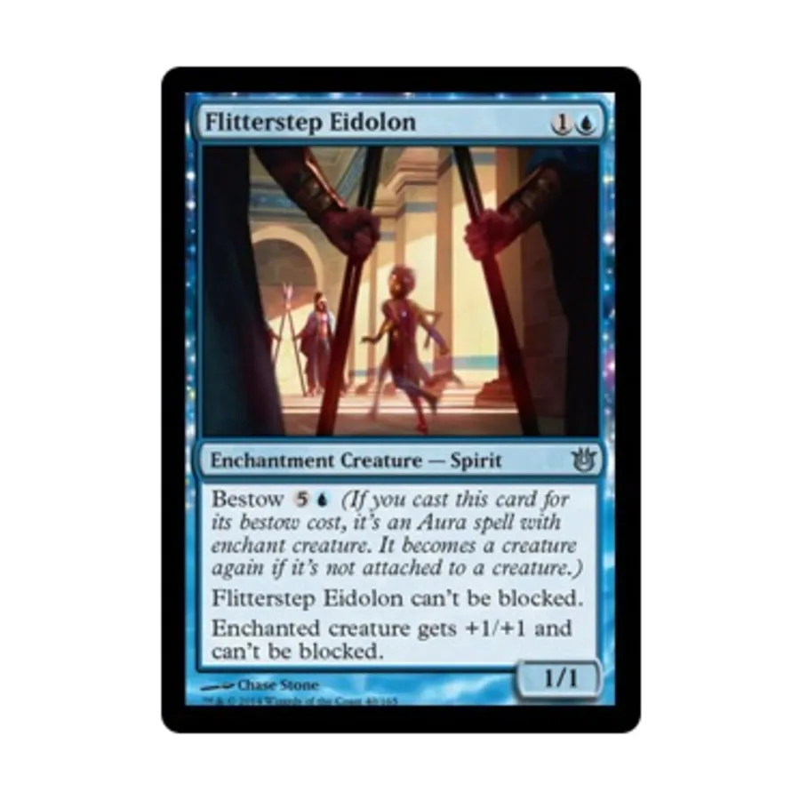 CCG Флиттерстеп Эйдолон (U), MTG - Born of the Gods
CCG Флиттерстеп Эйдолон (U), MTG - Born of the Gods