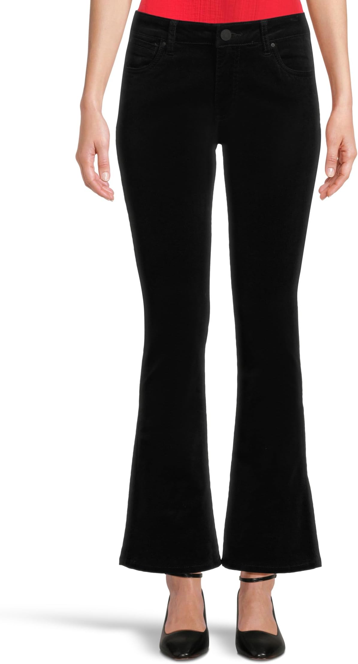 Джинсы KUT from the Kloth Petite Natalie Bootcut, черный
Джинсы KUT from the Kloth Petite Natalie Bootcut, черный