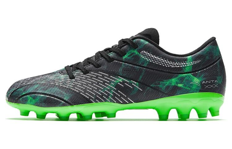 Футбольные бутсы мужские низкие черные/зеленые Anta 
Футбольные бутсы мужские низкие черные/зеленые Anta