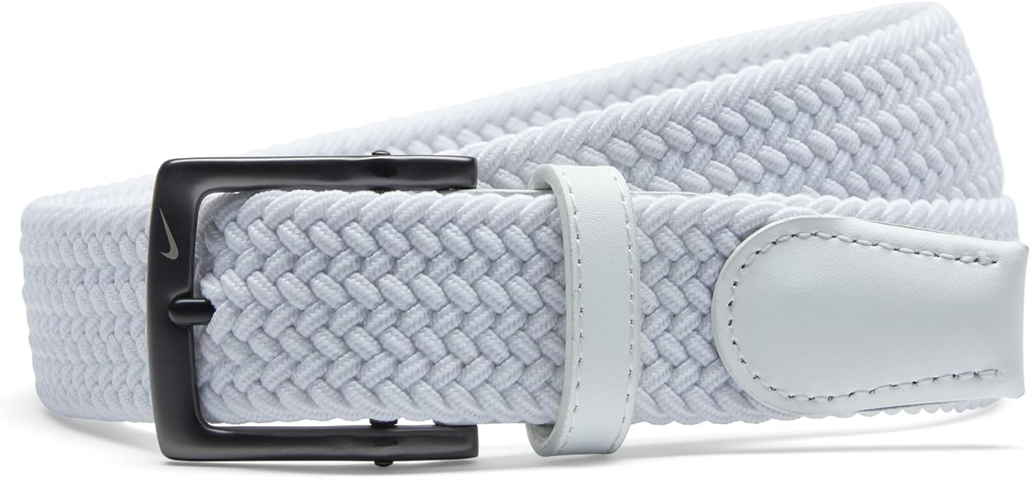 Мужской эластичный тканый ремень Nike, White, Белый, Мужской эластичный тканый ремень Nike, White
Мужской эластичный тканый ремень Nike, White, Белый, Мужской эластичный тканый ремень Nike, White