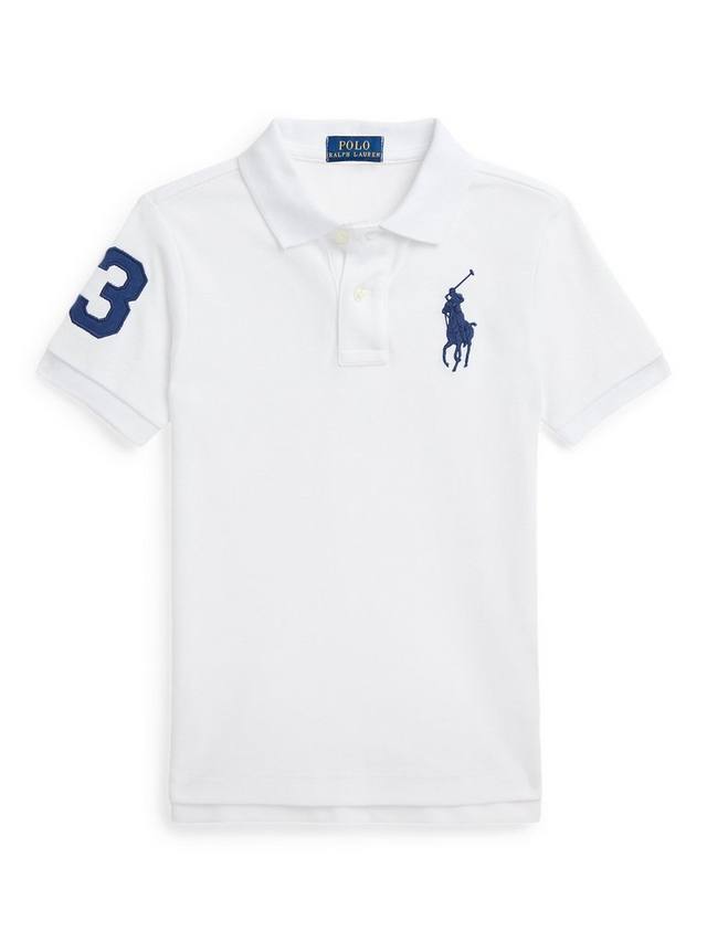 Детская поло Polo Kids с большим пони Ralph Lauren, White
Детская поло Polo Kids с большим пони Ralph Lauren, White
