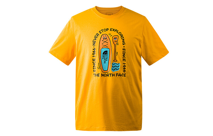 Футболка Summer Outdoor Exploration унисекс желтая The North Face, желтый
Футболка Summer Outdoor Exploration унисекс желтая The North Face, желтый