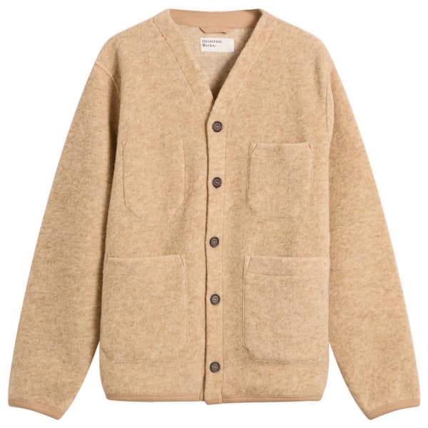 Универсальные шерстяные кардиганы Universal Works, fawn
Универсальные шерстяные кардиганы Universal Works, fawn