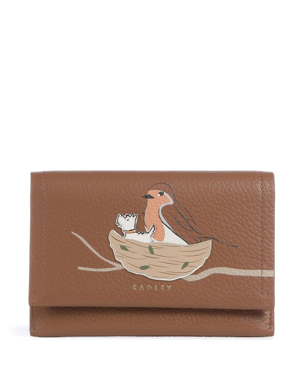 Кошелек Robin из зерненой кожи Radley London, коричневый 
Кошелек Robin из зерненой кожи Radley London, коричневый