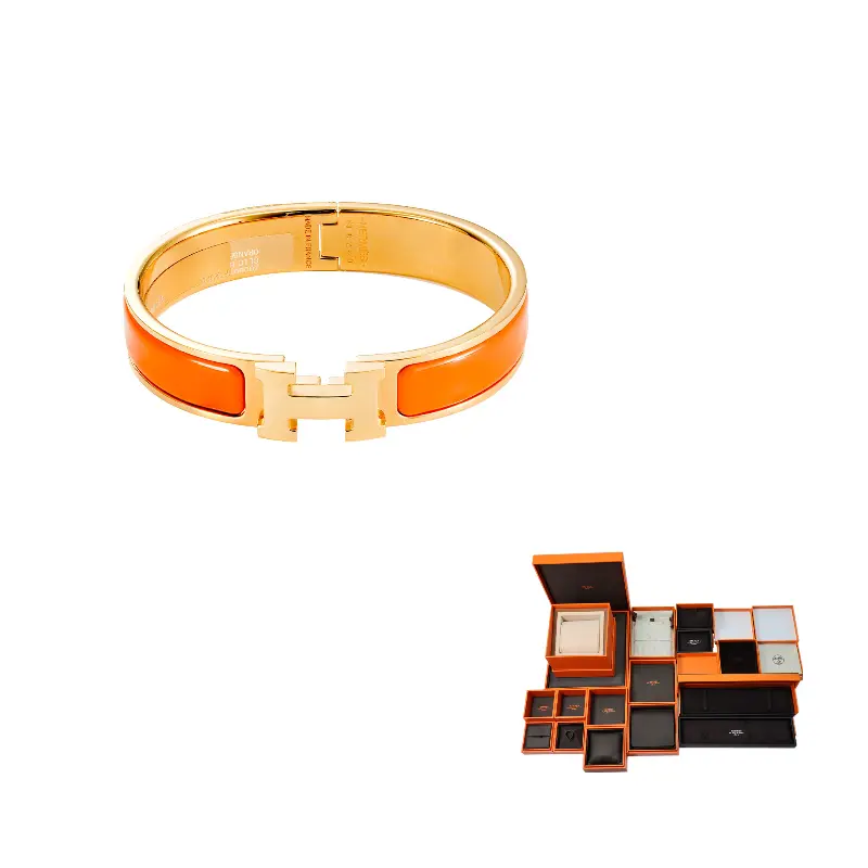 HERMES Эмалевые браслеты унисекс orange gold
HERMES Эмалевые браслеты унисекс orange gold